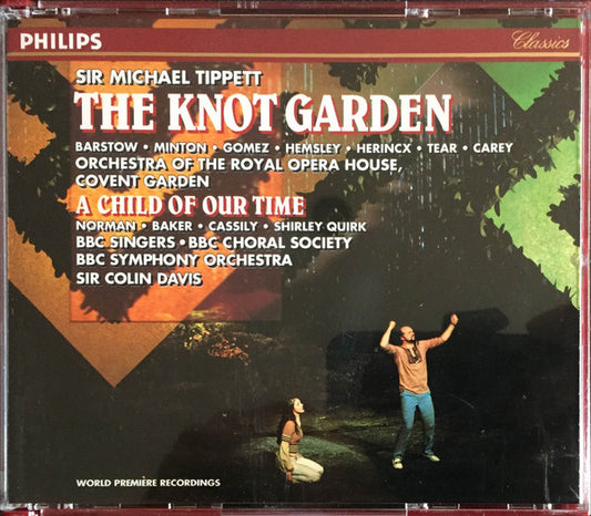 Sir Michael Tippett : The Knot Garden / A Child Of Our Time (2xCD + Box)