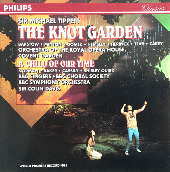 Sir Michael Tippett : The Knot Garden / A Child Of Our Time (2xCD + Box)