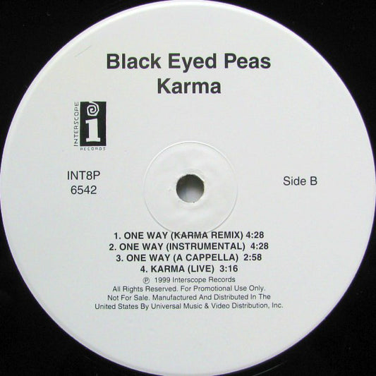Black Eyed Peas - Karma vinyl record, 12" (Mint (M)) | Lulo Records