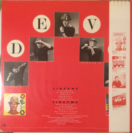 Devo : Freedom Of Choice (LP, Album)