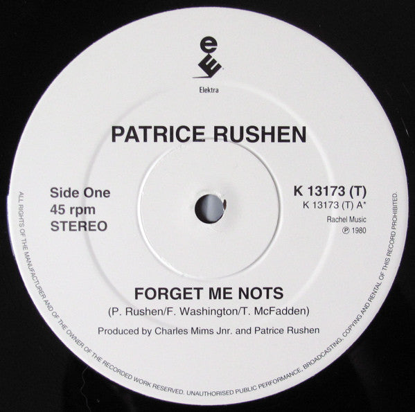 Patrice Rushen : Forget Me Nots (12", RE)