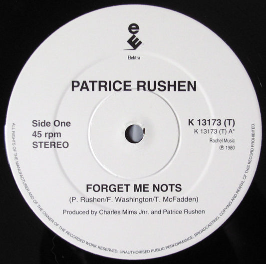 Patrice Rushen : Forget Me Nots (12", RE)
