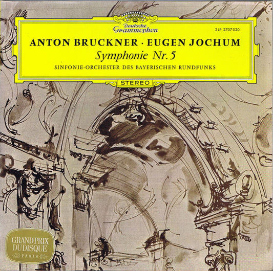 Anton Bruckner · Eugen Jochum, Symphonie-Orchester Des Bayerischen Rundfunks : Symphonie Nr. 5 (2xLP, RE)