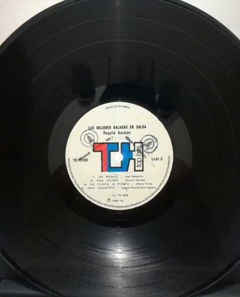 Paquito Guzman : Champán y Ron Orquesta Las Mejores Baladas En Salsa (LP, Album)