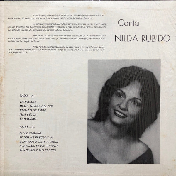 Nilda Rubido : Tropimusic - Musica Para Recordar (LP, Album)