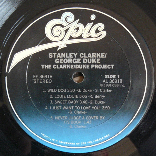 Stanley Clarke/George Duke : The Clarke / Duke Project (LP, Album, Car)