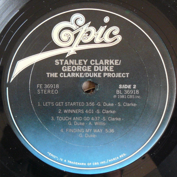 Stanley Clarke/George Duke : The Clarke / Duke Project (LP, Album, Car)