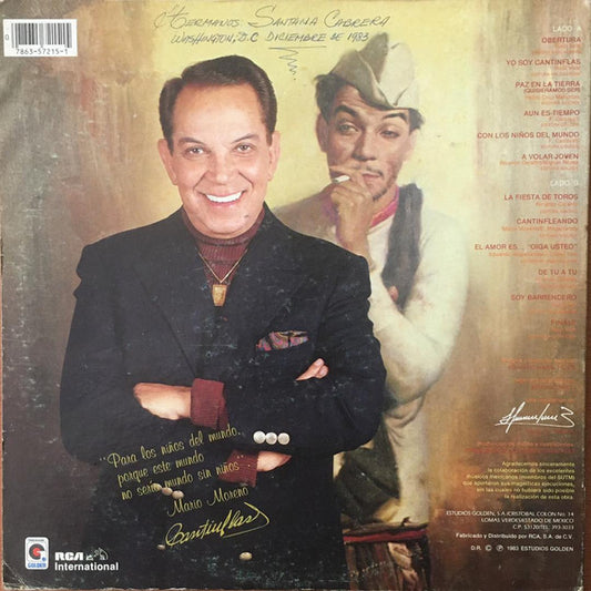 Mario Moreno "Cantinflas" - Con Los Niños Del Mundo vinyl record, LP (Near Mint (NM or M-)) | Lulo Records