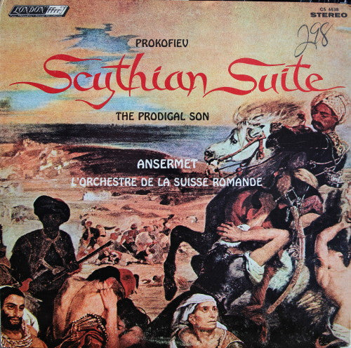 Sergei Prokofiev, Ernest Ansermet, L'Orchestre De La Suisse Romande : Scythian Suite / The Prodigal Son (LP)