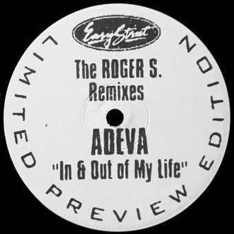 Adeva : In And Out Of My Life (The Roger S. Remixes) (12", Ltd, Promo)