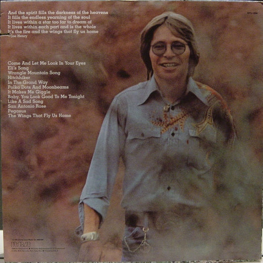 John Denver - Spirit vinyl record, LP (Mint (M)) | Lulo Records