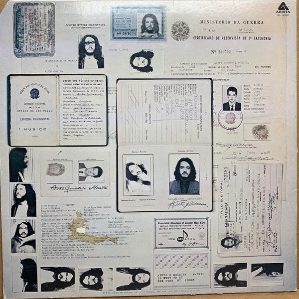 Airto* : Identity (LP, Album, Promo)