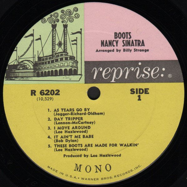 Nancy Sinatra : Boots (LP, Album, Mono, Pit)