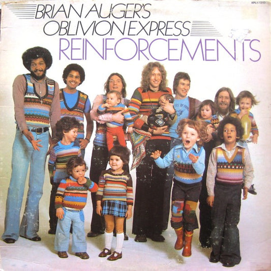 Brian Auger's Oblivion Express : Reinforcements (LP, Album, Hol)