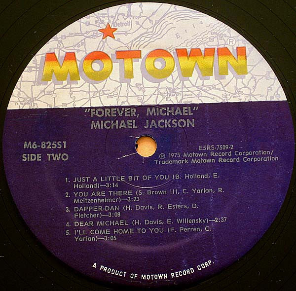 Michael Jackson : Forever, Michael (LP, Album, Gat)