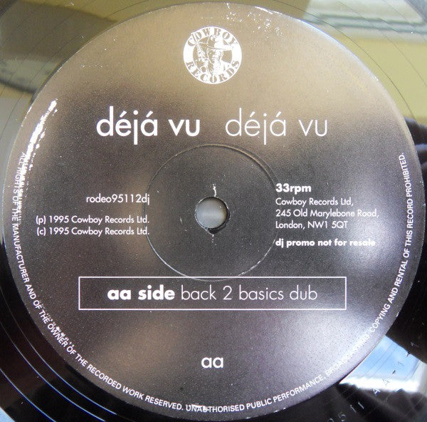 Deja Vu : Deja Vu (2x12", Promo)