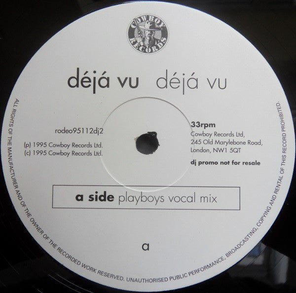 Deja Vu : Deja Vu (2x12", Promo)