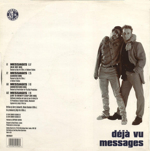 Deja Vu : Messages (12")