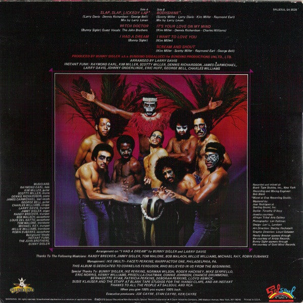 Instant Funk : Witch Doctor (2x12", Album, Promo)