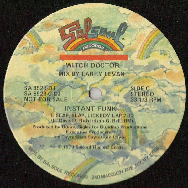 Instant Funk : Witch Doctor (2x12", Album, Promo)