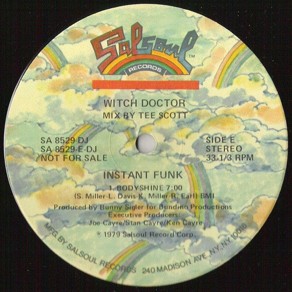 Instant Funk : Witch Doctor (2x12", Album, Promo)