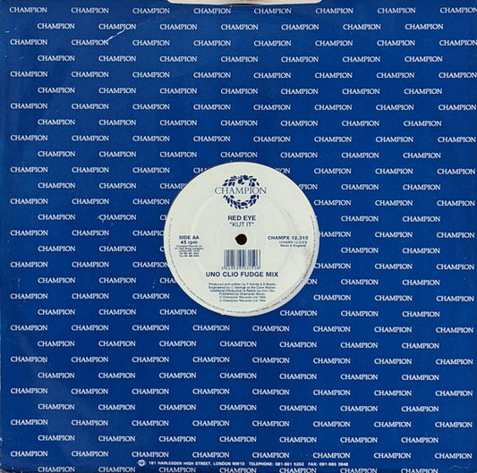Red Eye - Kut It (Remixes) vinyl record, 12" (Very Good Plus (VG+)) | Lulo Records