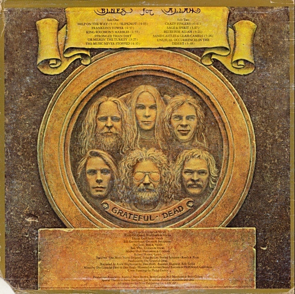 Grateful Dead* - Blues For Allah vinyl record, LP (Near Mint (NM or M-)) | Lulo Records
