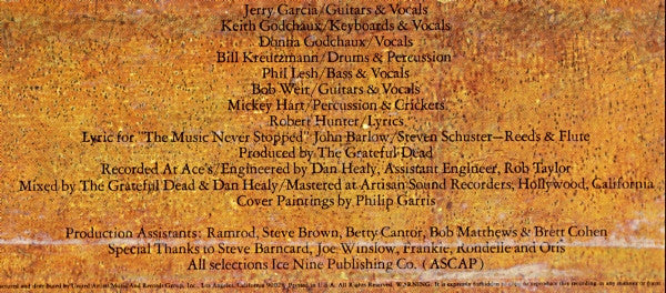 Grateful Dead* - Blues For Allah vinyl record, LP (Near Mint (NM or M-)) | Lulo Records