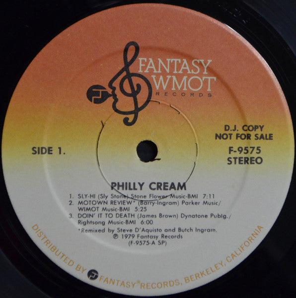 Philly Cream (2) : Philly Cream (LP, Album, Promo, SP)