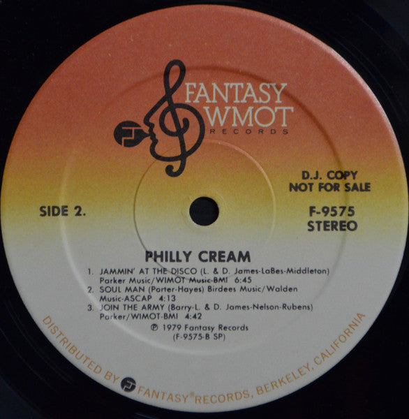 Philly Cream (2) : Philly Cream (LP, Album, Promo, SP)