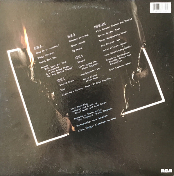 David Bowie : Ziggy Stardust - The Motion Picture (2xLP, Album, Gat)