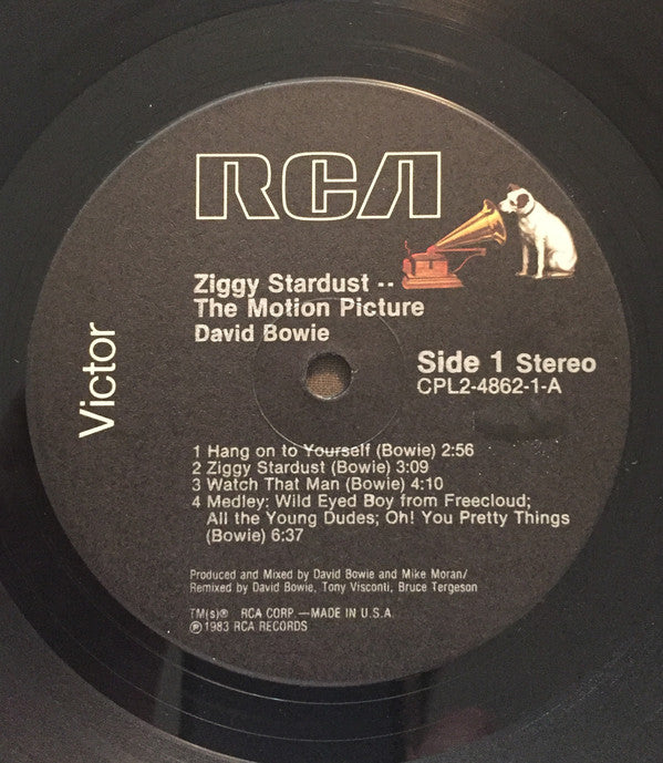David Bowie : Ziggy Stardust - The Motion Picture (2xLP, Album, Gat)