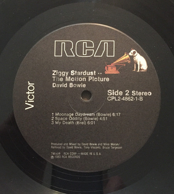 David Bowie : Ziggy Stardust - The Motion Picture (2xLP, Album, Gat)