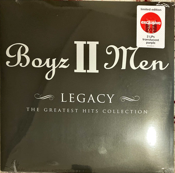 Boyz II Men : Legacy (The Greatest Hits Collection) (2xLP, Comp, Ltd, RE, Pur)