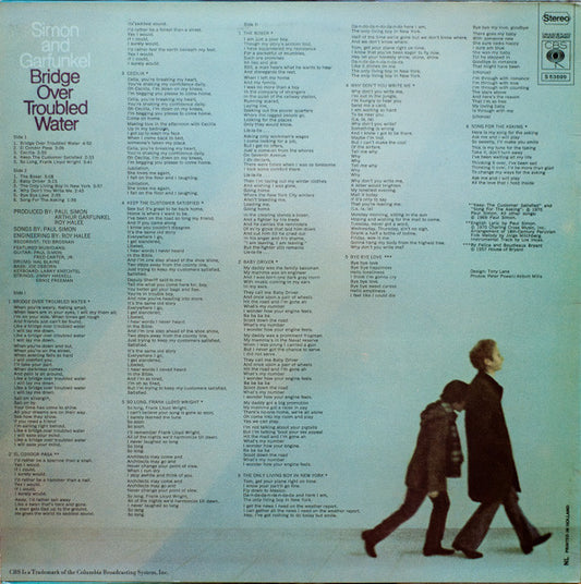 Simon & Garfunkel - Bridge Over Troubled Water vinyl record, LP (Near Mint (NM or M-)) | Lulo Records