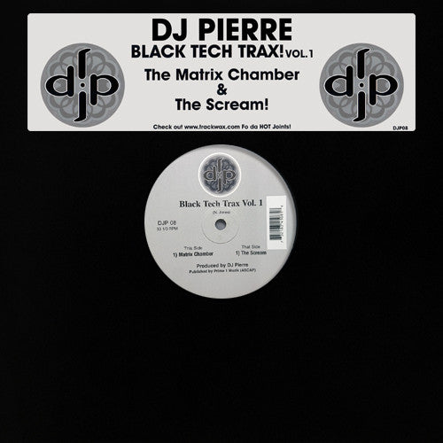 DJ Pierre : Black Tech Trax! Vol. 1 (12")