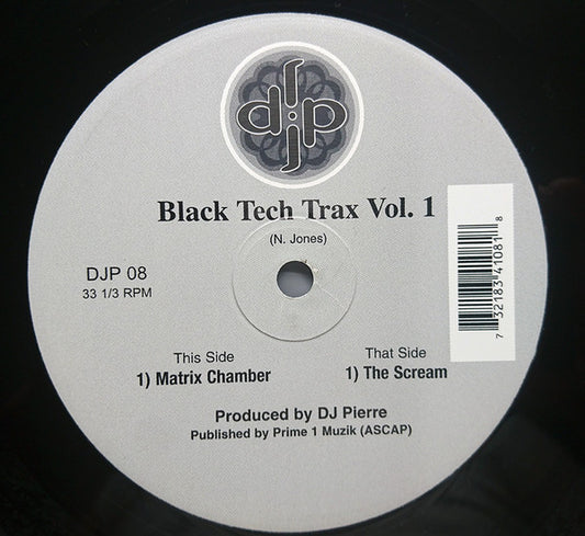 DJ Pierre : Black Tech Trax! Vol. 1 (12")