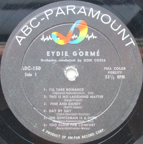 Eydie Gormé : Eydie Gormé (LP, Album)