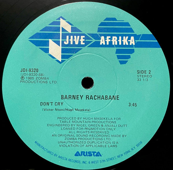 Barney Rachabane : Caribbean Queen (12")
