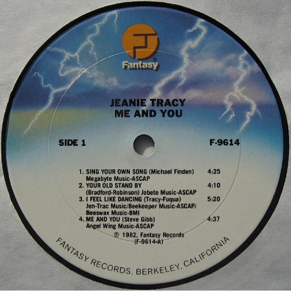 Jeanie Tracy : Me And You (LP, Album)