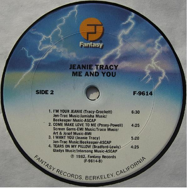 Jeanie Tracy : Me And You (LP, Album)