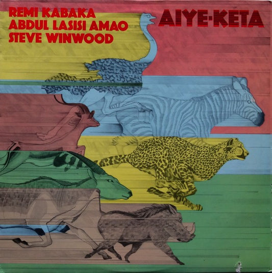 Remi Kabaka, Abdul Lasisi Amao & Steve Winwood : Aiye-Keta (LP, Album, RE)