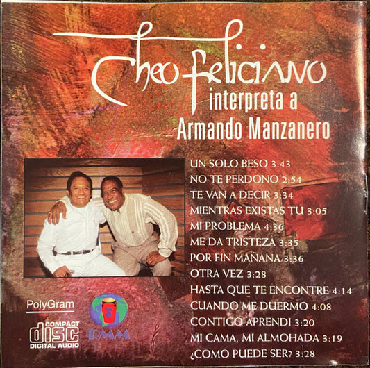 Cheo Feliciano - Un Sólo Beso vinyl record, CD (Near Mint (NM or M-)) | Lulo Records