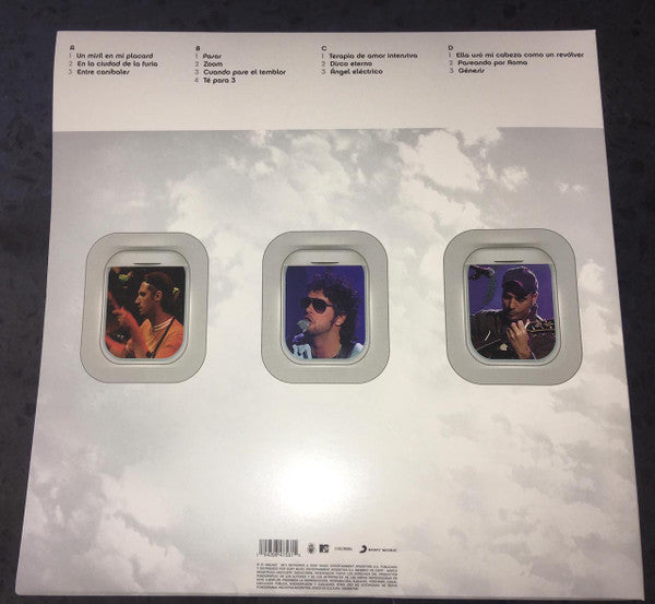 Soda Stereo : MTV Unplugged - Comfort Y Música Para Volar (2xLP, Ltd, Cle)