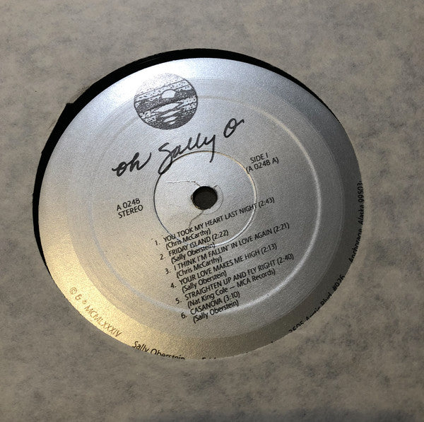 Sally Oberstein : Oh Sally O (LP)
