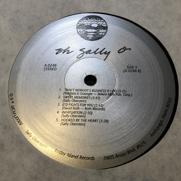 Sally Oberstein : Oh Sally O (LP)