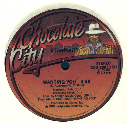 Starpoint : Wanting You (12", Promo)