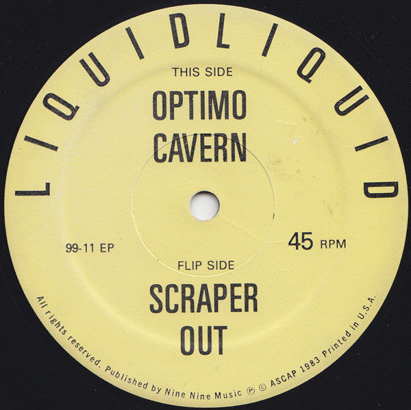 Liquid Liquid : Optimo (12", EP, Yel)