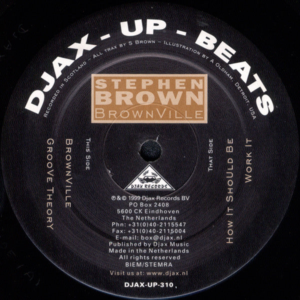 Stephen Brown : Brownville (12")