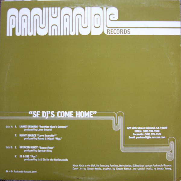 Various : SF DJ's Come Home (12")